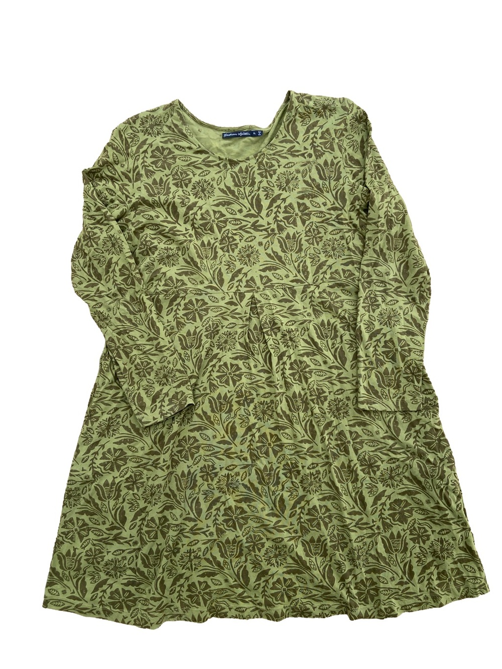 Gudrun Sjoden Long Sleeve Cotton Tunic Dress